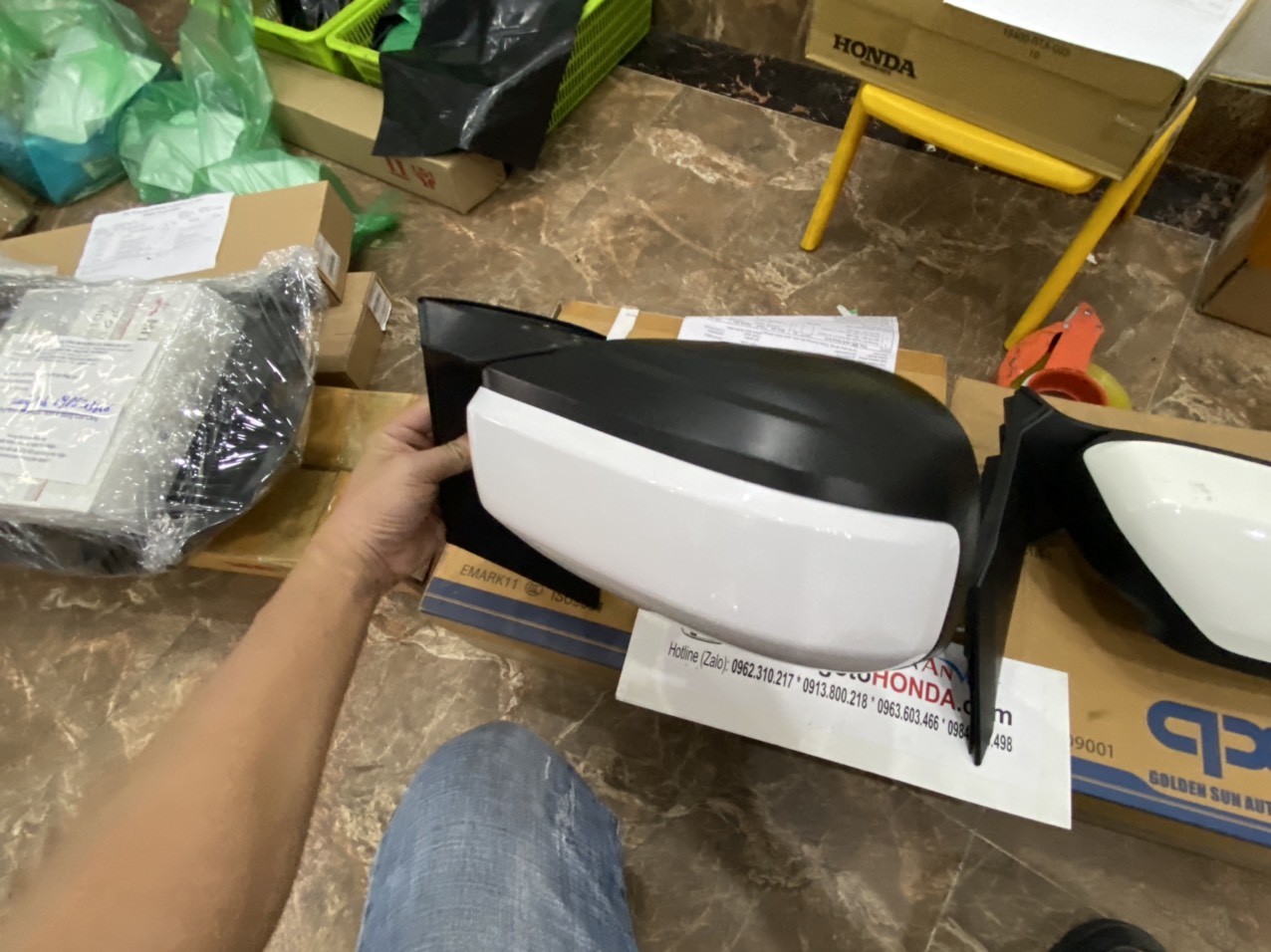 Gương chiếu hậu xe Honda City 2013 bản không xi nhan